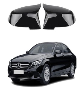 MERCEDES C SERİSİ W205 Araca Özel Batman Yarasa Ayna Kapağı Pianoblack
