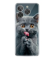 Era 50 Kılıf HD Resim Baskılı Komik Kedi StKd -008