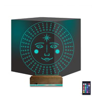 Luvivia Mistik Güneş 3D Lamba - Masa Gece Lambası