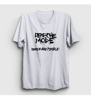 Presmono Unisex Beyaz People Depeche Mode T-Shirt 140941tt (Beyaz)