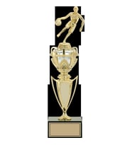 ODAK KUPA - Figürlü Kupalar - Basketbol Kadın Figürlü Kupalar FG-044 C - 37 cm
