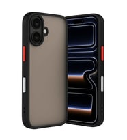 Apple iPhone 17 Kılıf Montreal Silikon Kapak - Siyah