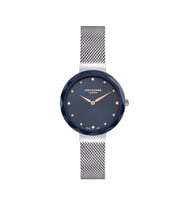 Lee Cooper Lc07237.390 Quartz Hasır Gri Lacivert Kadran 33 mm Kadın Kol Saati