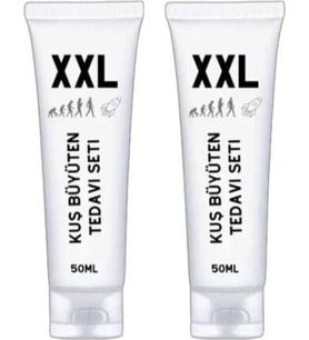 Xxl Kuş Bü.Yüten Erk.Eğe Pen.Isi Büy.Ütücü Kremi 50 Ml X 2 Adet