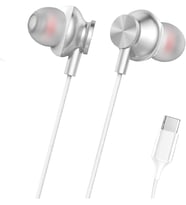 H341 Type-C Stereo Kulak İçi Kablolu Kulaklık Beyaz