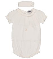 Beybek Triko 1-6 Ay Çıtçıtlı Badi - Ekru
