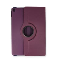 İpad Pro 13 (2024) Kılıf 360 Tablet Deri Kılıf - Mürdüm