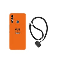 Reeder S23 Max Pro Kılıf Silikon Boyun Askılı İpli Desenli Silikon Garfi 1733