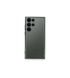 Samsung Galaxy S23 Ultra Kılıf Razer Lensli Silikon - Yeşil