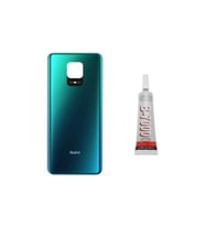 Redmi Note 9s - Note 9 Pro Arka Pil Kapağı Yapıştırıcı Hediye (Yeşil)