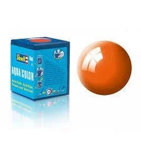 Nessiworld Aqua Color Orange - Gloss Boya- 18 ml