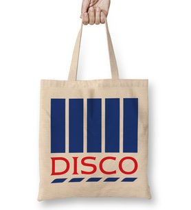 Disco Tesco Logo Bez Çanta Uzun Saplı