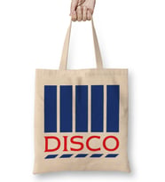 Disco Tesco Logo Bez Çanta Uzun Saplı