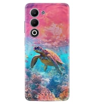 Oppo A5 Kılıf Boutique Baskılı Resimli Kaplumbağa Pcode -065