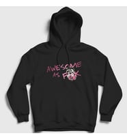 Presmono Unisex Siyah Awesome Green Day Kapüşonlu Sweatshirt 55395tt