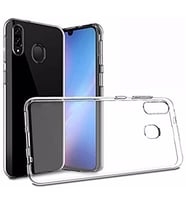 Samsung Galaxy A20S Kılıf Şeffaf fit Silikon Rubber Arka Kapak