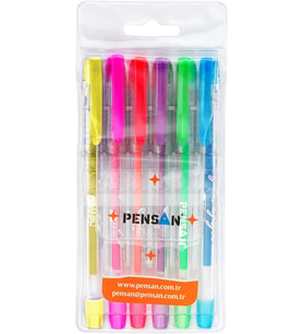 My-Kıng Neon Jel Kalem 6Lı Set - PE02227JK00N6
