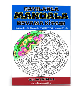 Sayılarla Mandala Boyama Kitabı (100 Süper Mandala)