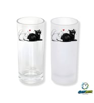 Kedili Buzlu / Buzsuz Seçenekli Rakı Bardağı – 1 Adet Şık Sunum Bardağı 0287