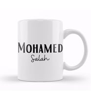 Mohamed Salah Kupa Bardak Porselen