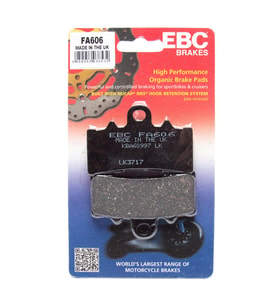 Ebc Fa606 2024-2025 Triumph Scrambler 400 X Uyumlu Ön Fren Balatası Organik Bala