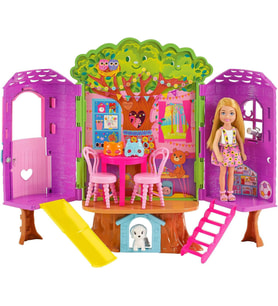 Barbie Chelsea'Nin Ağaç Evi, 3 Yaş Ve Üzeri, Hpl70 (Çok Renkli)