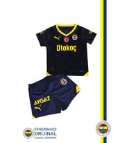 Fenerbahçe Orijinal Lisanslı 23-24 Lacivert Çocuk Forma Set