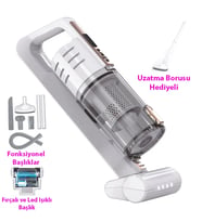 Ezere 15000pa LED Işıklı Kuru Islak Kullanım Kablosuz Güçlü El Araç-Ev Süp - SSSSSS3694-6