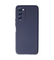 Tecno Camon 18 Kılıf First Silikon - Lacivert