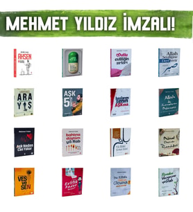 Mehmet Yıldız 16 Kitap - İmzalı