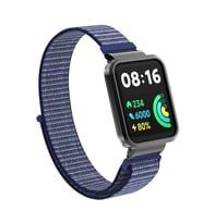 Xiaomi Redmi Watch 2 Lite Uyumlu Kordon Hasır Örgü Cırt Cırtlı Zore KRD-61 Kayış