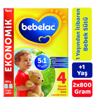 Bebelac 4 Devam Sütü 800 gr 2'li Paket