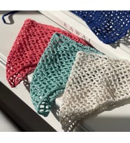 El Örgüsü Bandana (Kırmızı)