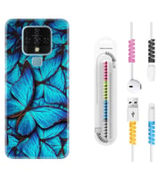 Tecno Camon 16 18P Pova 3 Pova Neo Kılıf Kablo Koruma Spiral Silikon Owl 1351