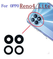 Oppo Reno 4 LİTE Arka Kamera Camı Lens Yapışkanlı