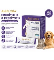 Aniflora Kedi ve Köpekler Için Prebiyotik ve Probiyotik 30 Saşe