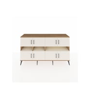 Kronos Konsol 8 Raflı 8 Kapaklı 176x59x99 Çam-Aytaşı