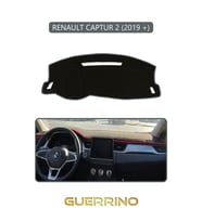 RENAULT CAPTUR 2 (2019 +)TORPİDO KORUMA HALISI GRİ KENAR