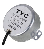 TYC AC 220-240V 15-18 RPM 4W Senkron Motor