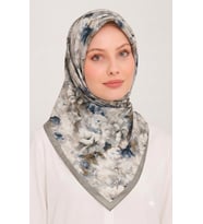 Miray Nevada Büyük Boy Organik Pamuk Eşarp - 120 x 120 - 06580