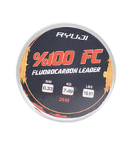 Fluorocarbon Lider Misina - Ryuji Leader - 25 mt - 0,33mm