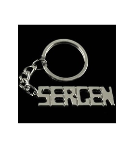 Sergen İsimli Anahtarlık