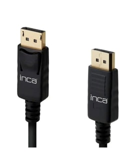 Inca IDPD-02TXA Display Port to Display Port 4K Altın Uçlu V2.0 2 Metre Kablo