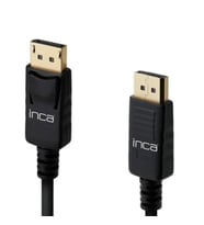 Inca IDPD-02TXA Display Port to Display Port 4K Altın Uçlu V2.0 2 Metre Kablo