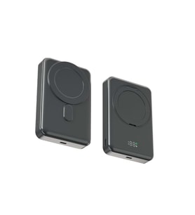 Snapron SNP-3025 PD 22.5W Hızlı Şarj Lcd Ekran Magsafe 10000 mAh Powerbank