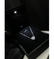 Vog Swarovski Taşlı Pandora’s Model Kalp Detay 925 Ayar Gümüş Sevgiliye,Eşe,Arkadaşa Kolye 