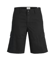 Jack & Jones 12274389 Jpstcole Mateo Cargo Short Mid Siyah