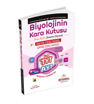 TYT AYT BİYOLOJİNİN KARA KUTUSU KONU ÖZETLİ TAMAMI ÇÖZÜMLÜ SORU BANKASI