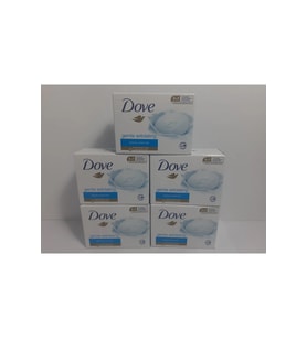 Dove Beauty Cream Bar Katı Güzellik Sabunu Gentle Exfoliating Nemlendirici Etkili 90 G X5 Adet
