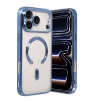 Apple İphone 17 Pro Max Kross Magneticsafe Kapak - Sierra Blue